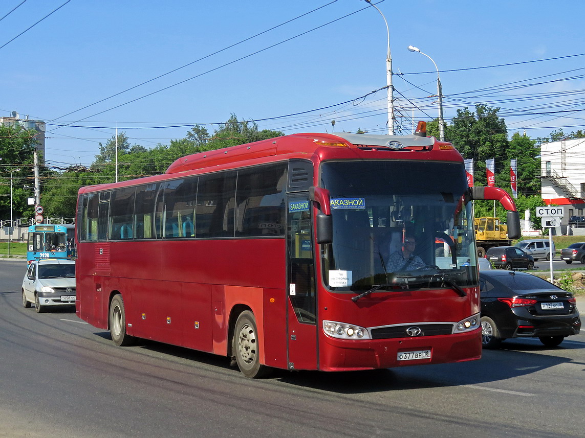Удмуртия, Daewoo BX212H/S Royal Hi-Decker № О 377 ВР 18