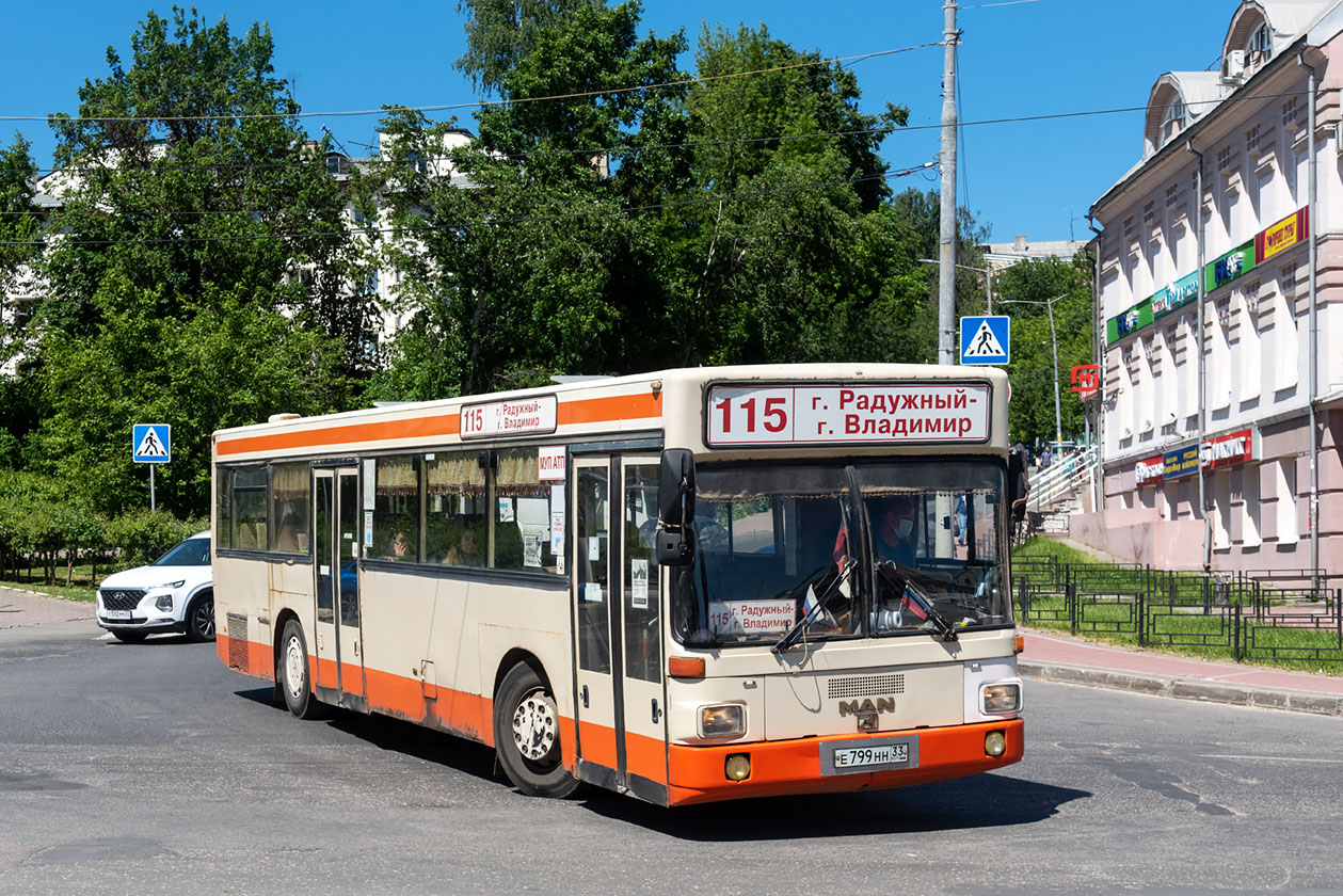 Владимирская область, MAN 791 SL202 № Е 799 НН 33