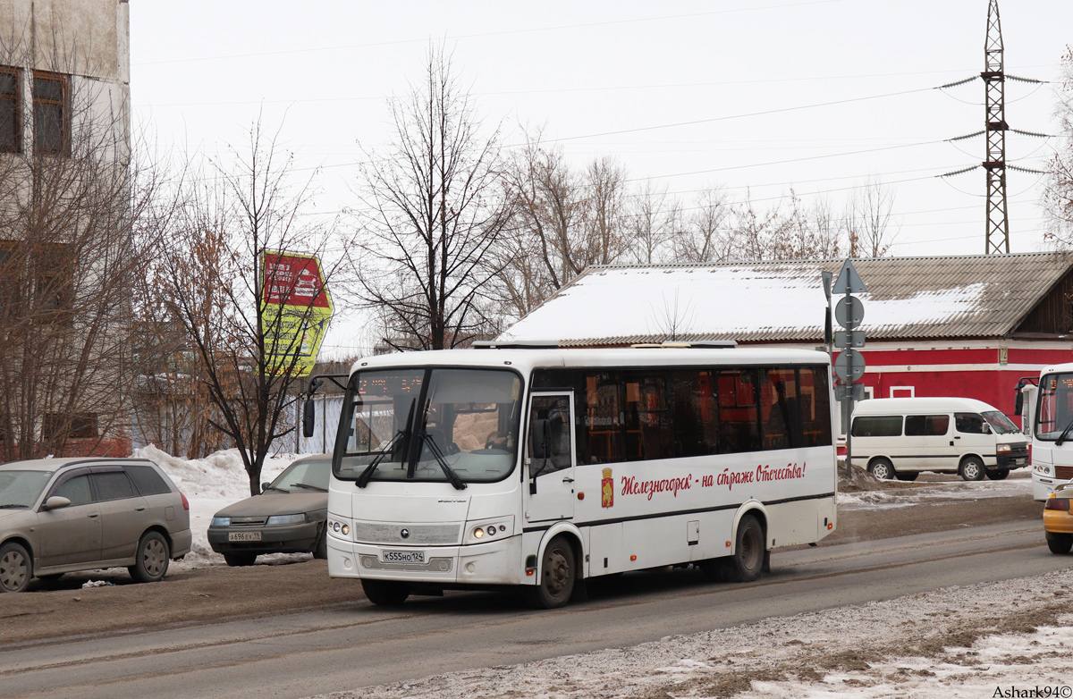 Красноярский край, ПАЗ-320414-05 "Вектор" (1-2) № К 555 НО 124