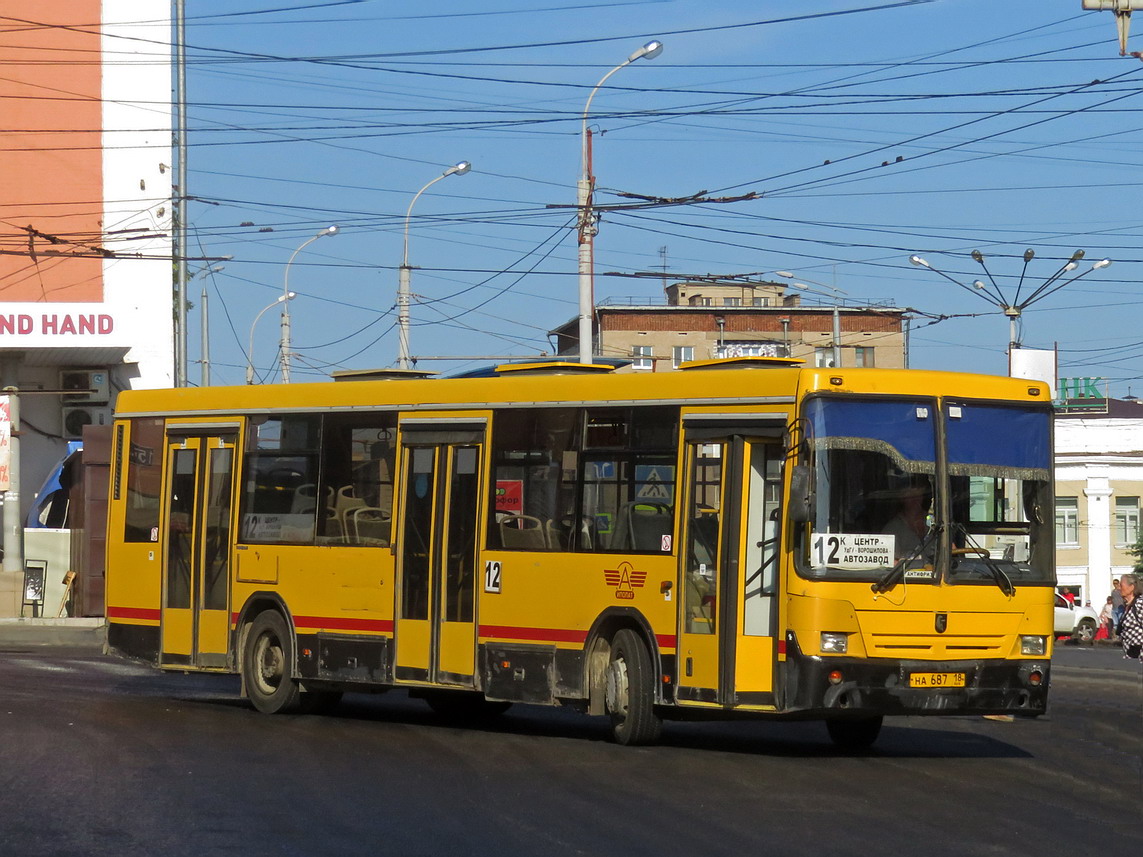 Удмуртия, НефАЗ-5299-20-32 № НА 687 18