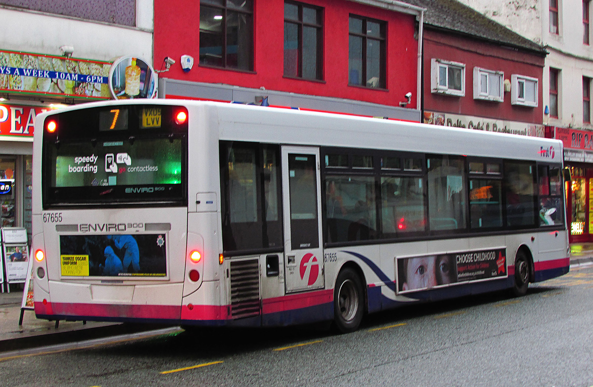 Великобритания, Alexander Dennis Enviro300 № 67655