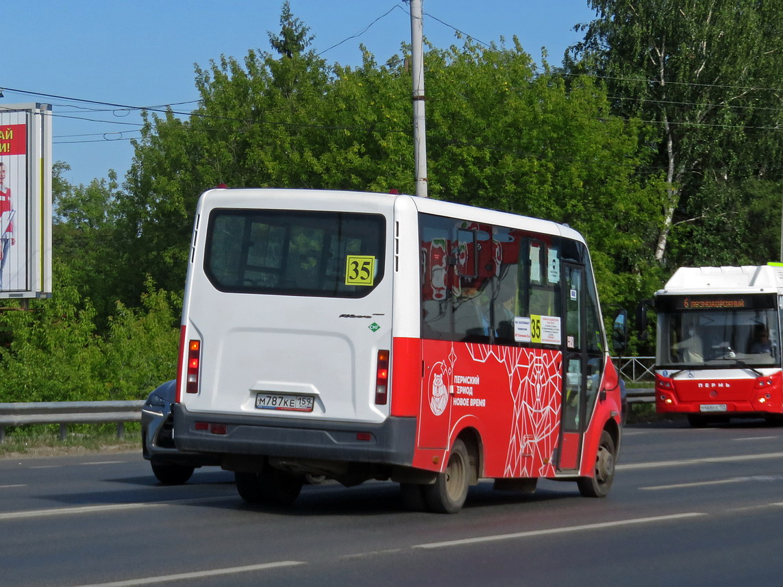 Пермский край, ГАЗ-A64R45 Next № М 787 КЕ 159