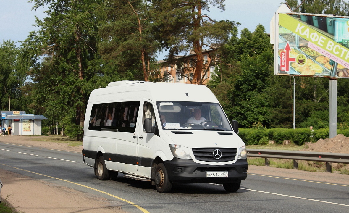 Ленинградская область, Луидор-223602 (MB Sprinter) № В 661 УР 178