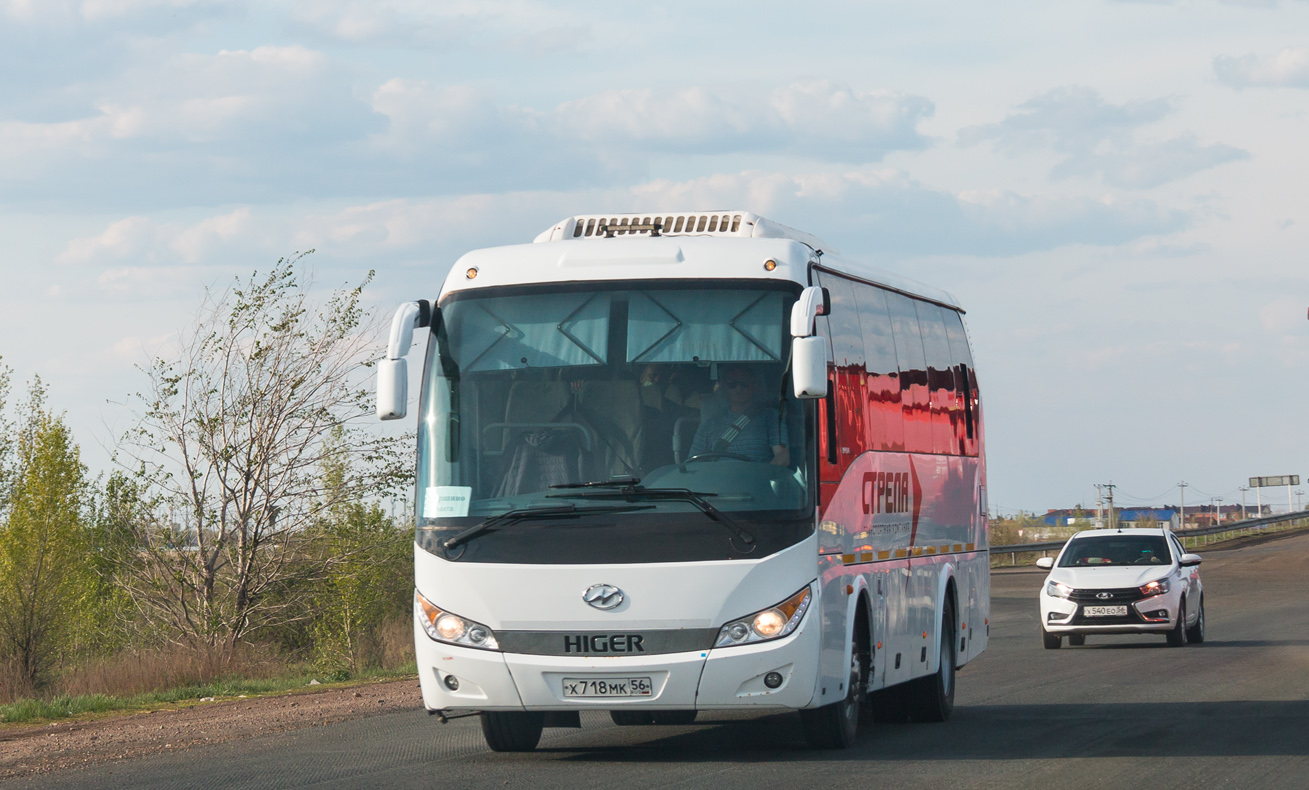 Оренбургская область, Higer KLQ6928Q № Х 718 МК 56