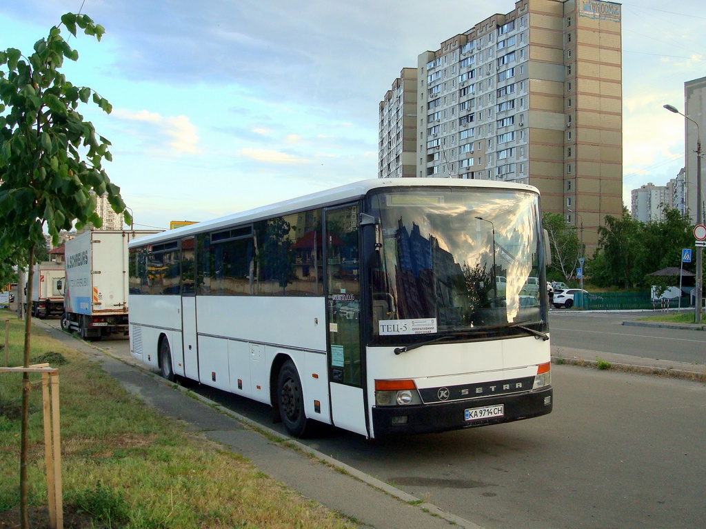 Киев, Setra S315UL (France) № KA 9714 CH Киев, Setra S315UL (France) № KA 9714 CH