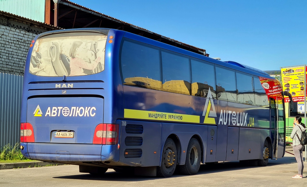 Киев, MAN R08 Lion's Coach L RHC444 L № 760