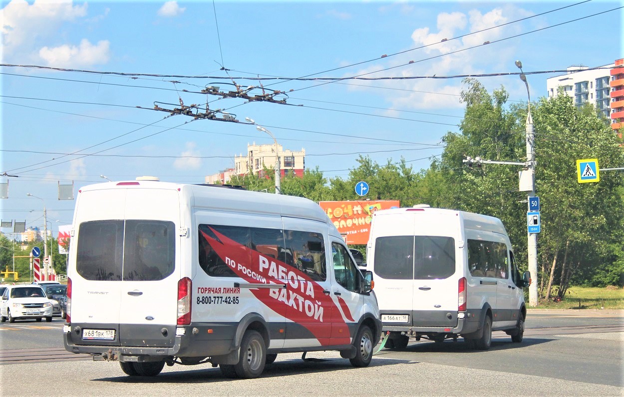 Удмуртия, Ford Transit FBD [RUS] (Z6F.ESG.) № Х 681 ВК 178