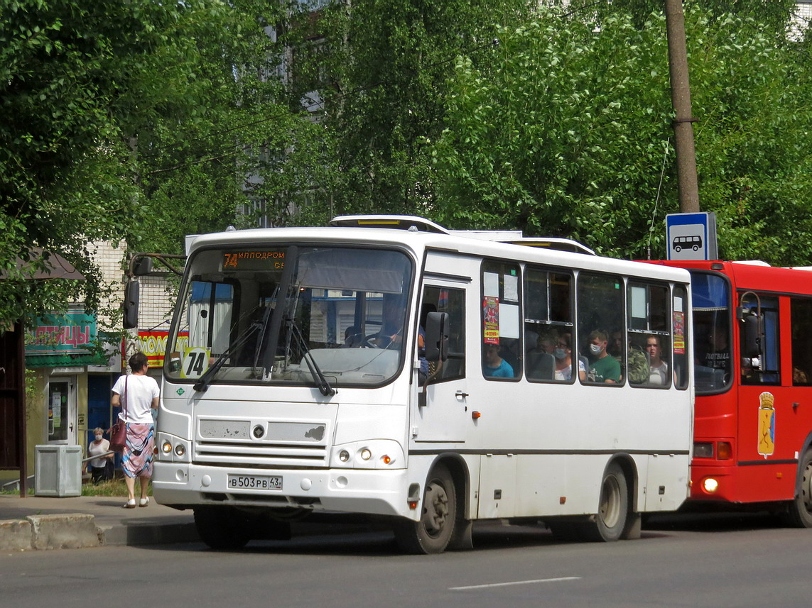 Kirov region, PAZ-320302-11 č. В 503 РВ 43