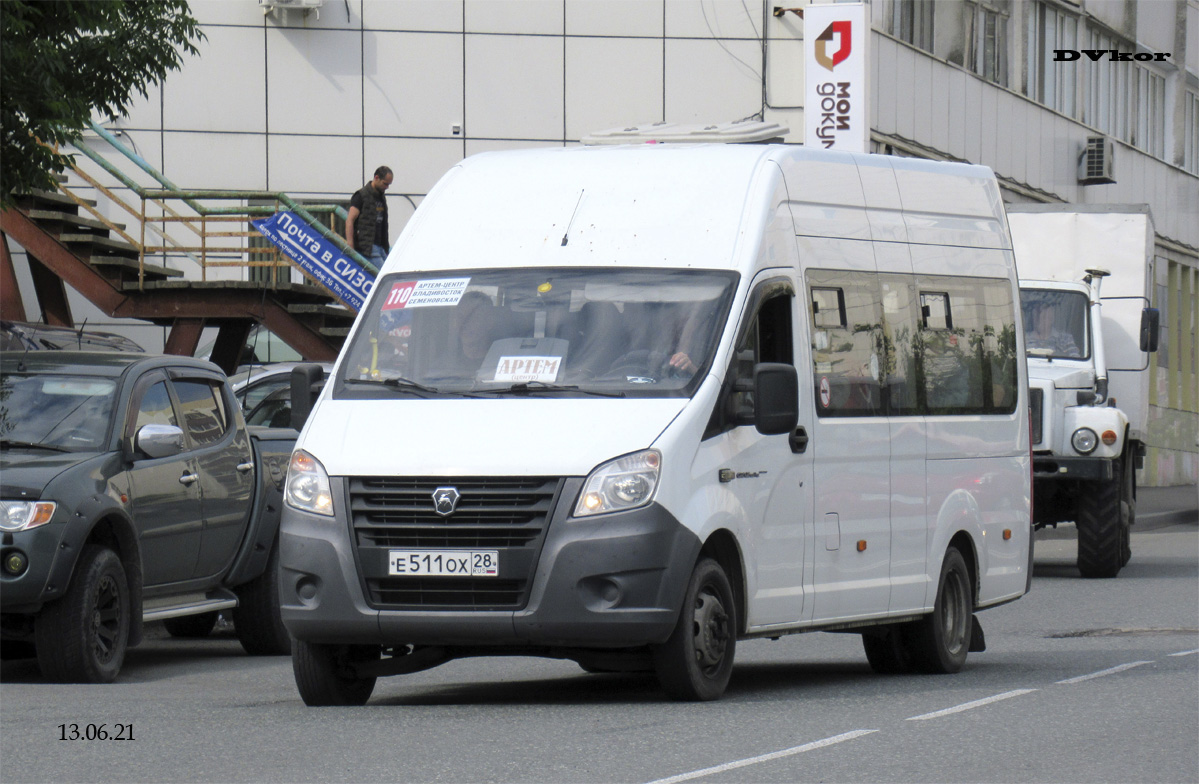 Приморский край, ГАЗ-A65R32 Next № Е 511 ОХ 28