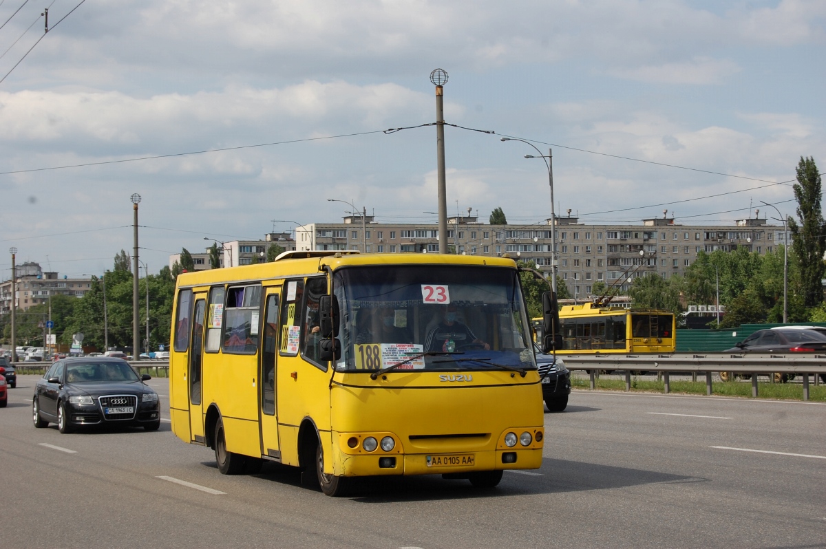 Киев, Богдан А09202 № AA 0105 AA