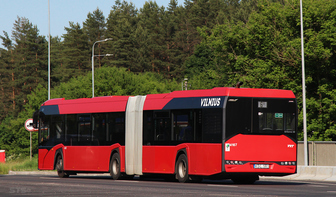 Литва, Solaris Urbino IV 18 № 4167