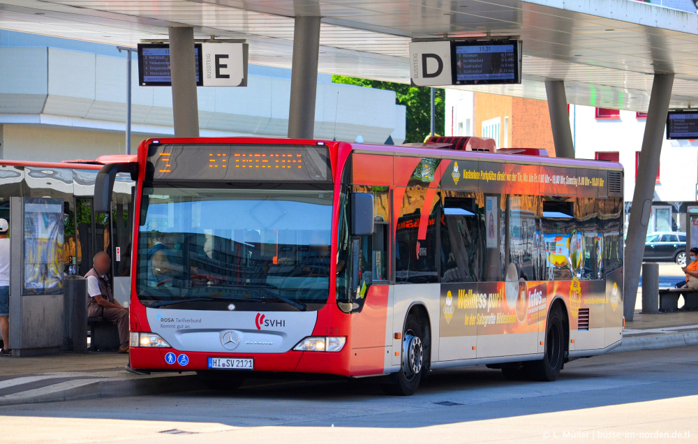 Нижняя Саксония, Mercedes-Benz O530 Citaro facelift № 121