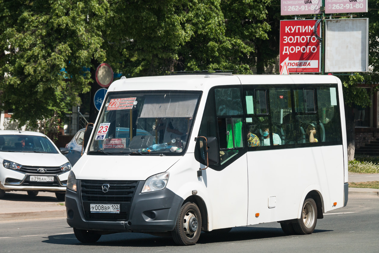 Башкортостан, ГАЗ-A64R42 Next № У 008 ВР 102