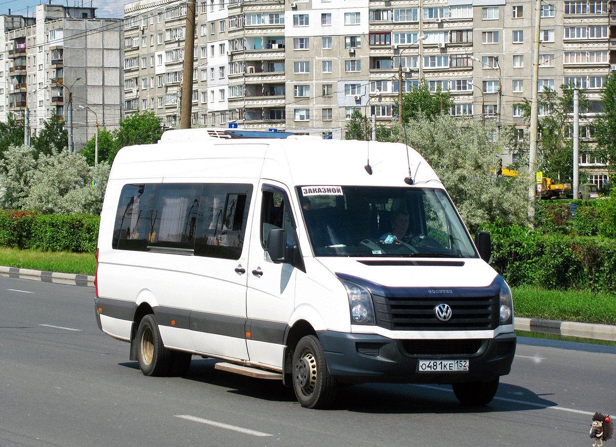 Нижегородская область, Луидор-223700 (Volkswagen Crafter) № О 481 КЕ 152