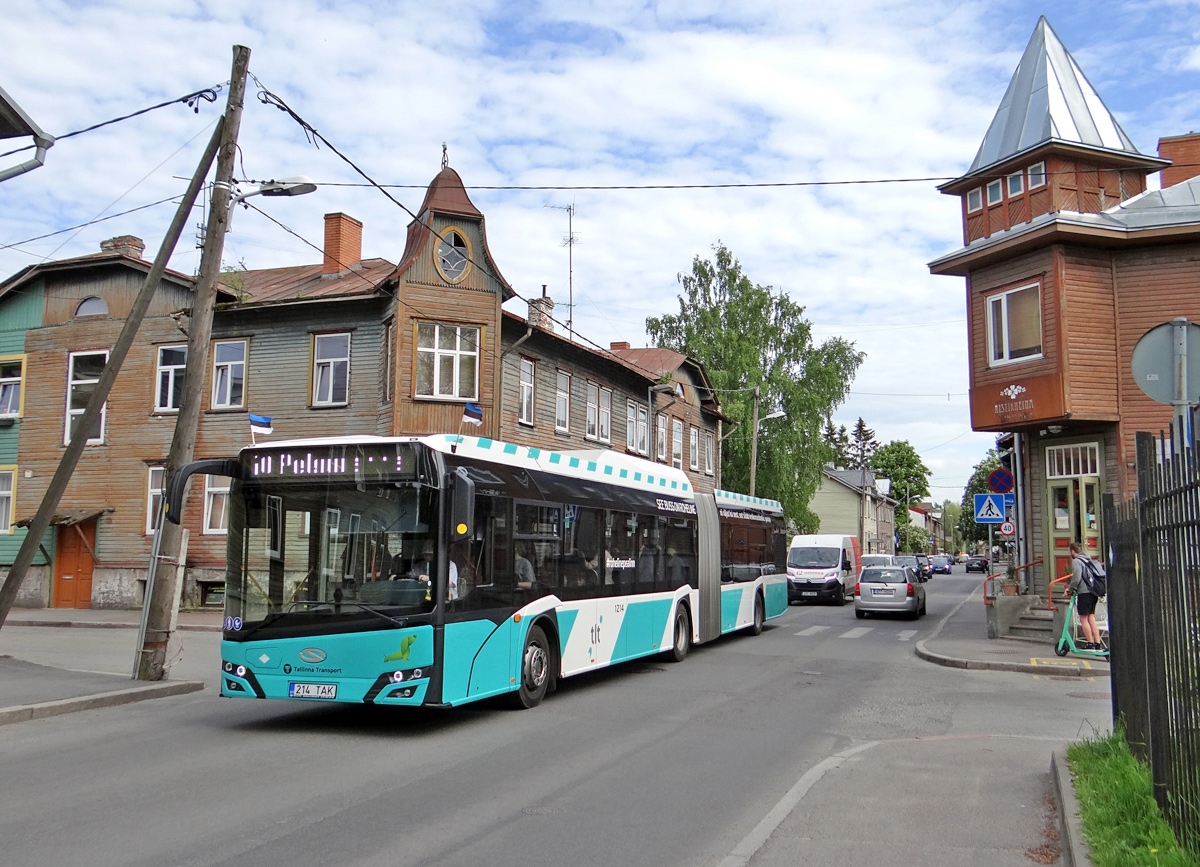 Эстония, Solaris Urbino IV 18 CNG № 1214