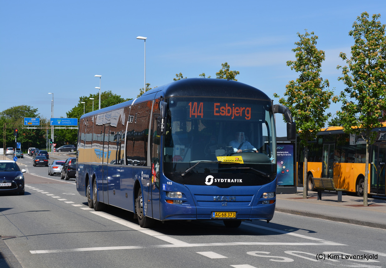 Дания, MAN R13 Lion's Regio L ÜL364 L № 103