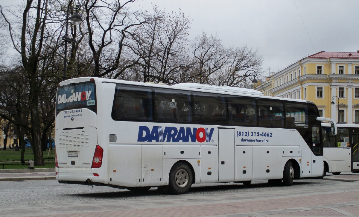 Санкт-Петербург, Yutong ZK6122H9 № Е 448 АС 198