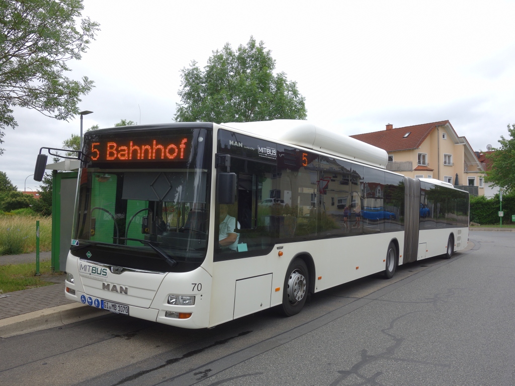 Hesse, MAN A23 Lion's City G NG313 CNG # 70