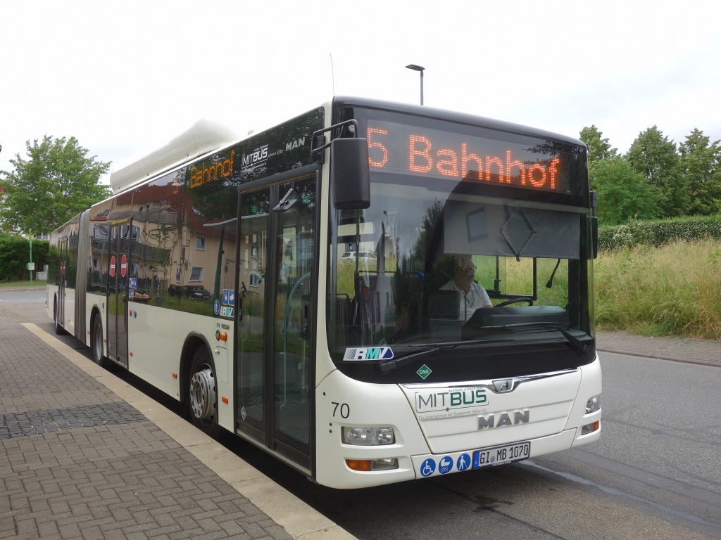 Hesse, MAN A23 Lion's City G NG313 CNG # 70