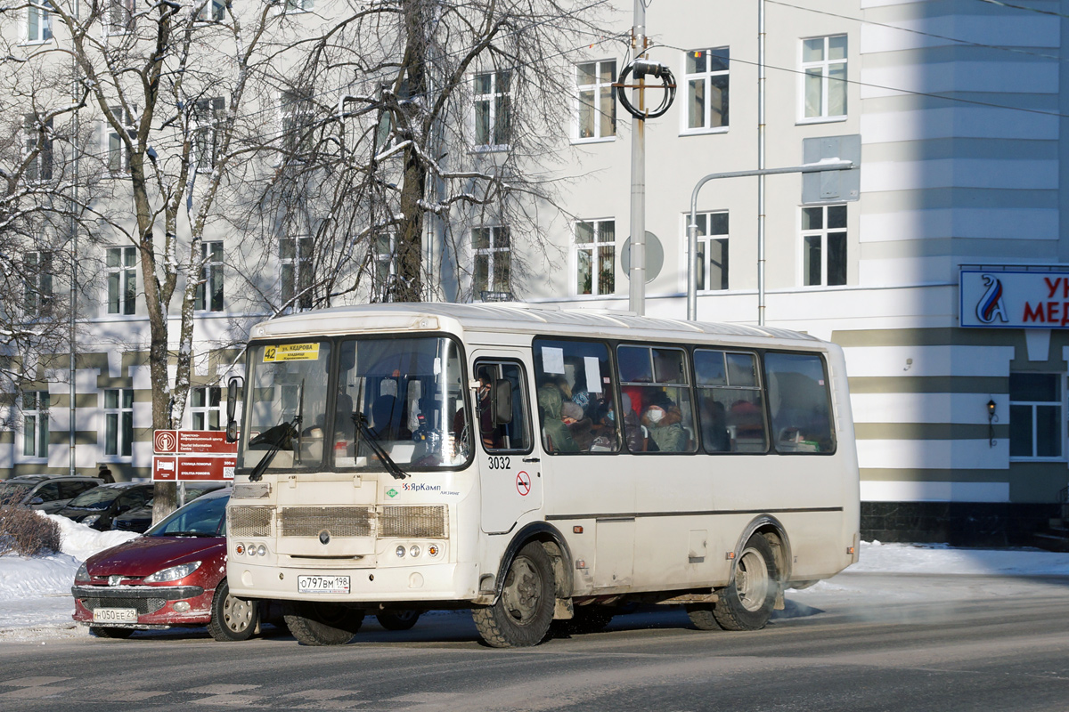 Архангельская область, ПАЗ-320540-22 № 3032