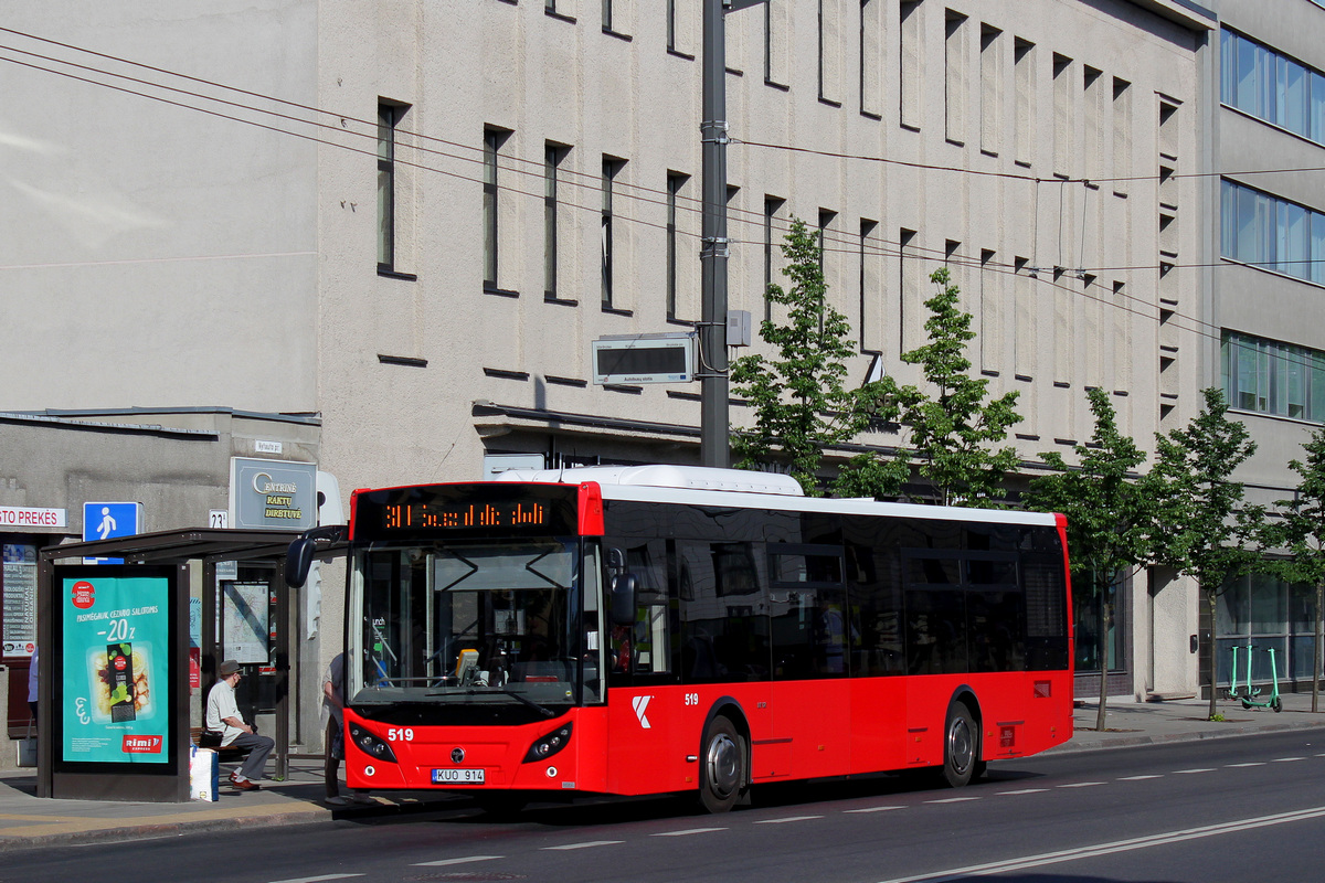 Литва, TEMSA LF 12 № 519 Литва, TEMSA LF 12 № 519
