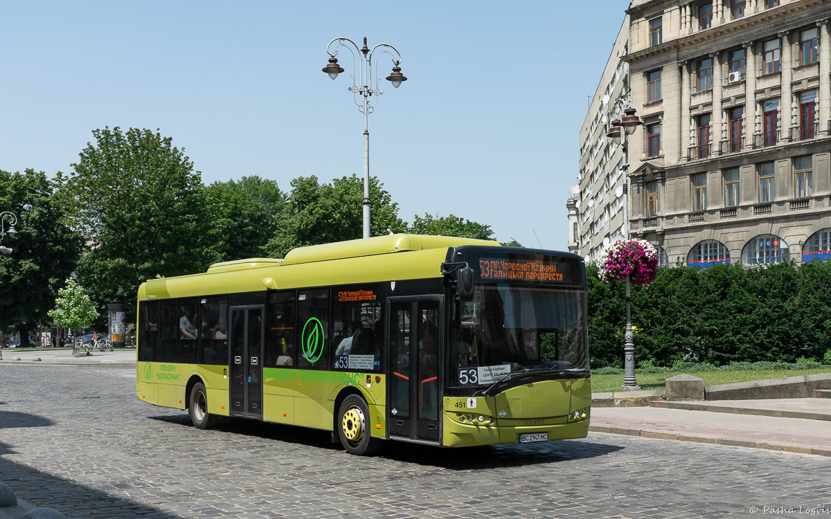 Львовская область, Solaris Urbino III 12 LE CNG № BC 2147 MC