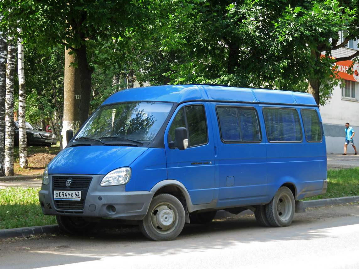 Кировская область, ГАЗ-322153 (X96) № Х 094 УК 43