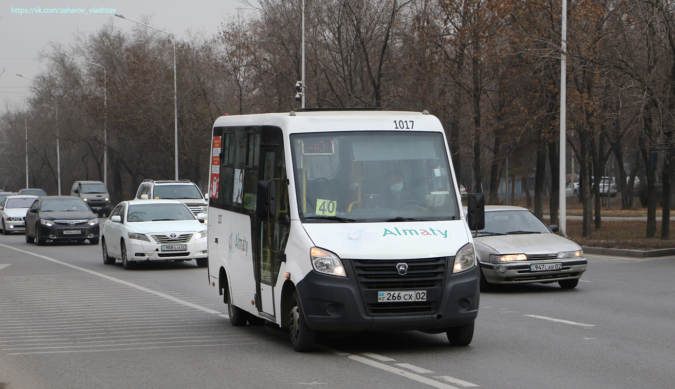 Алматы, ГАЗ-A63R42 Next (СемАЗ) № 1017