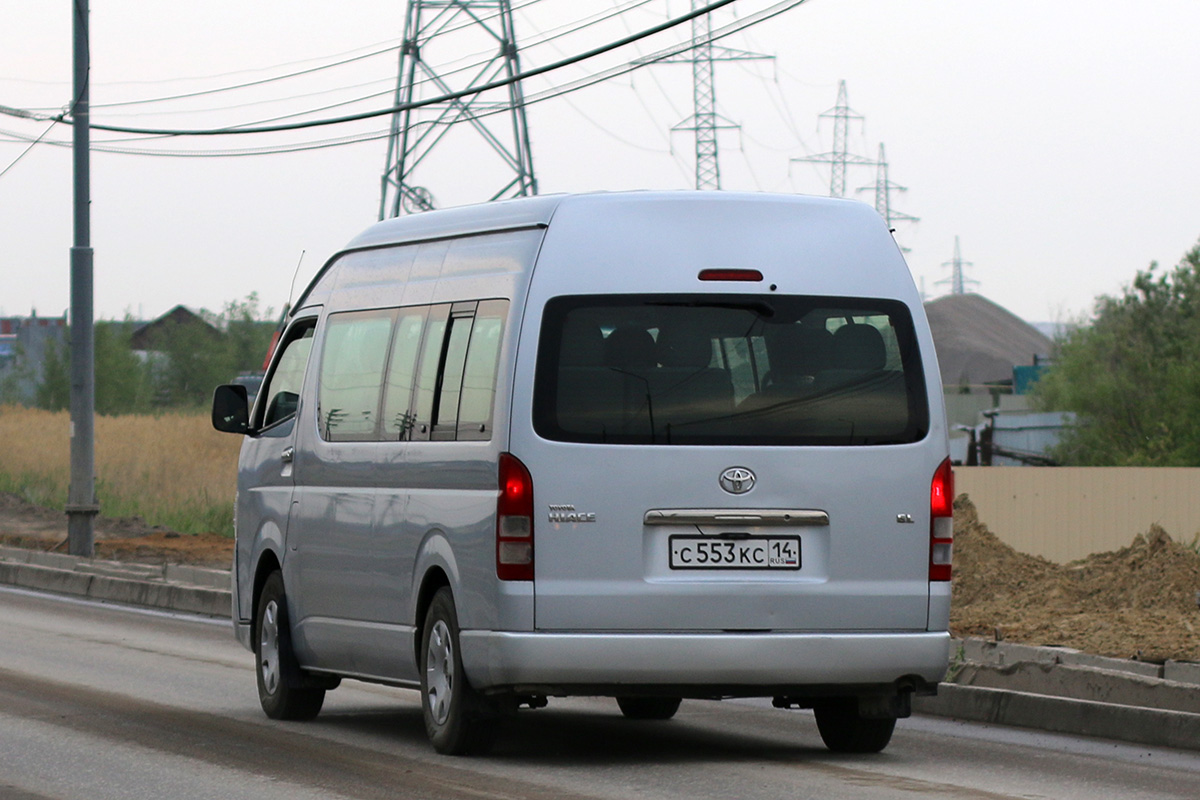 Саха (Якутия), Toyota HiAce TRH223L № С 553 КС 14