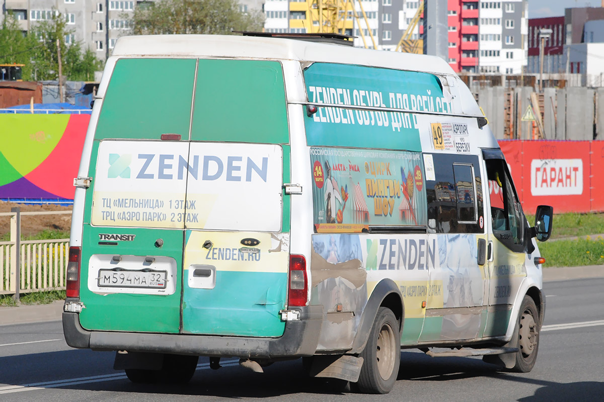 Брянская область, Нижегородец-222709  (Ford Transit) № М 594 МА 32