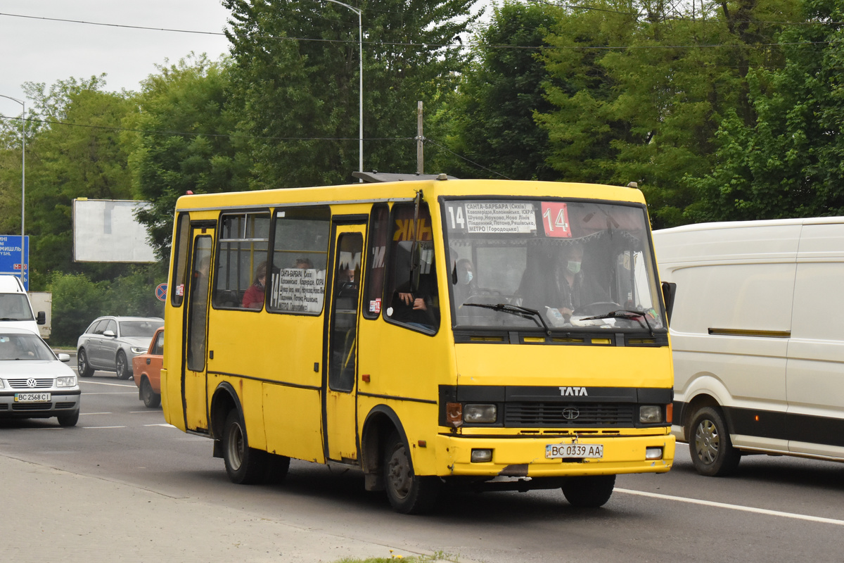Львовская область, БАЗ-А079.04 "Эталон" № BC 0339 AA