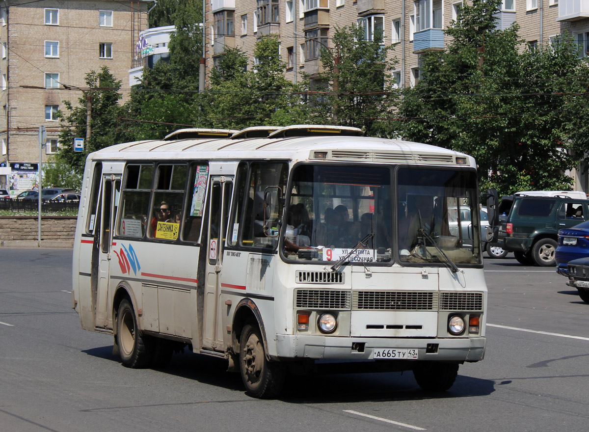 Кировская область, ПАЗ-4234 № А 665 ТУ 43