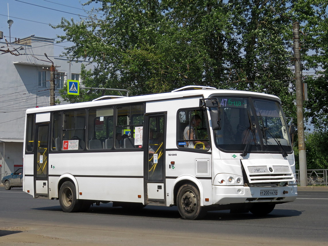 Кировская область, ПАЗ-320412-14 № Т 200 УА 43