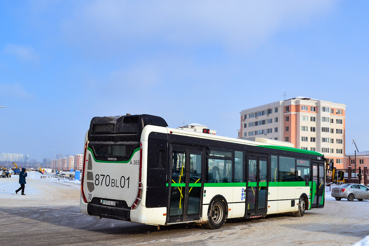 Астана, IVECO Urbanway 12M (СарыаркаАвтоПром) № A365
