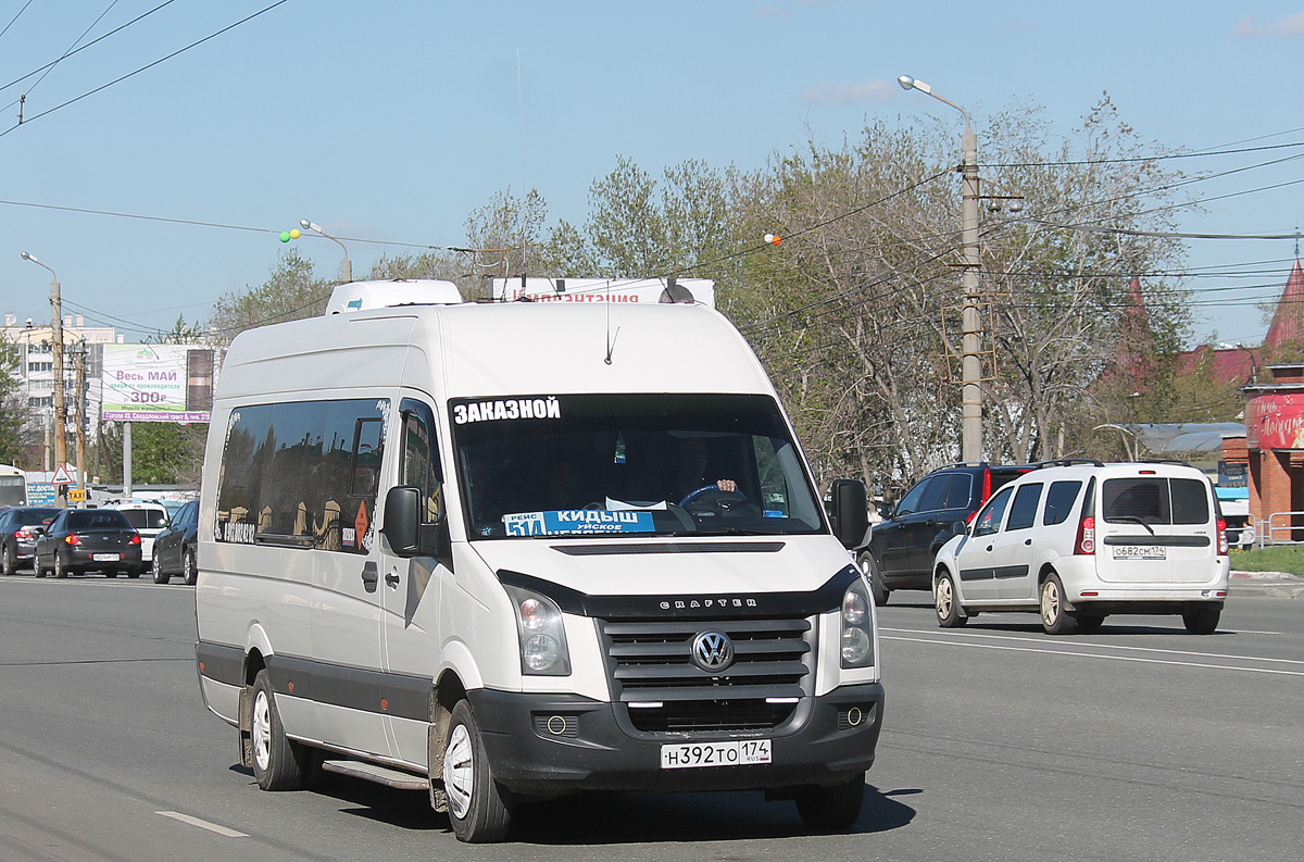 Челябинская область, Луидор-223302 (Volkswagen Crafter) № Н 392 ТО 174