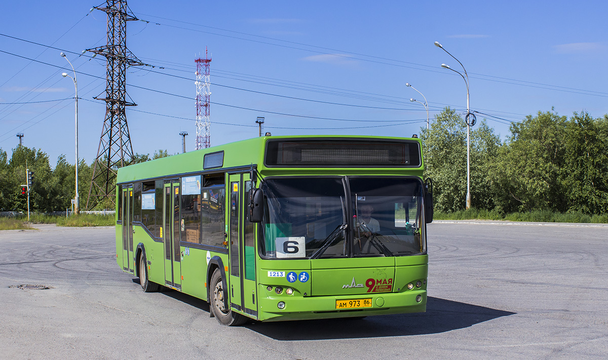 Ханты-Мансийский АО, МАЗ-103.465 № 1213