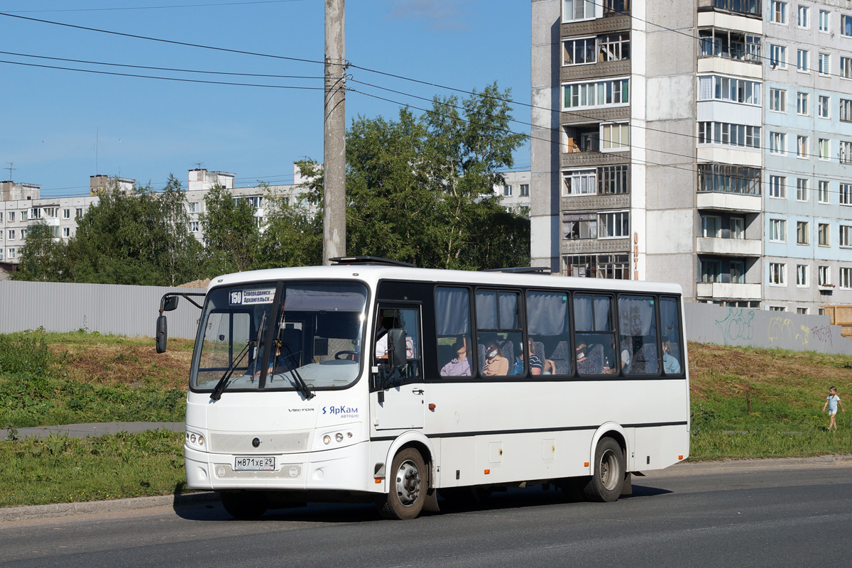 Архангельская область, ПАЗ-320412-05 "Вектор" № М 871 ХЕ 29