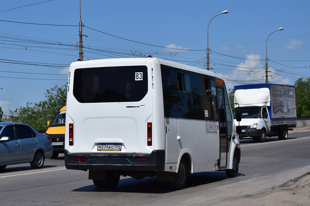 Volgograd region, GAZ-A63R42 Next # М 374 АО 134
