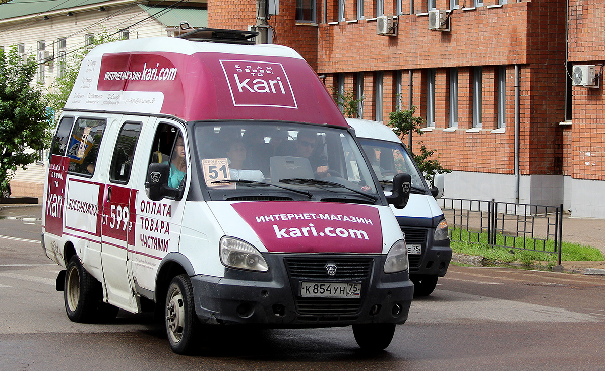 Забайкальский край, Луидор-225000 (ГАЗ-322132) № К 854 УН 75