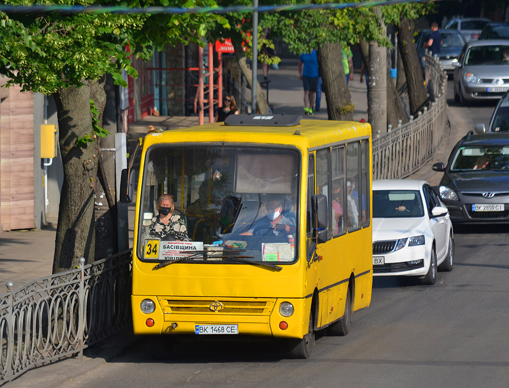 Ровненская область, Богдан А06921 № BK 1468 CE
