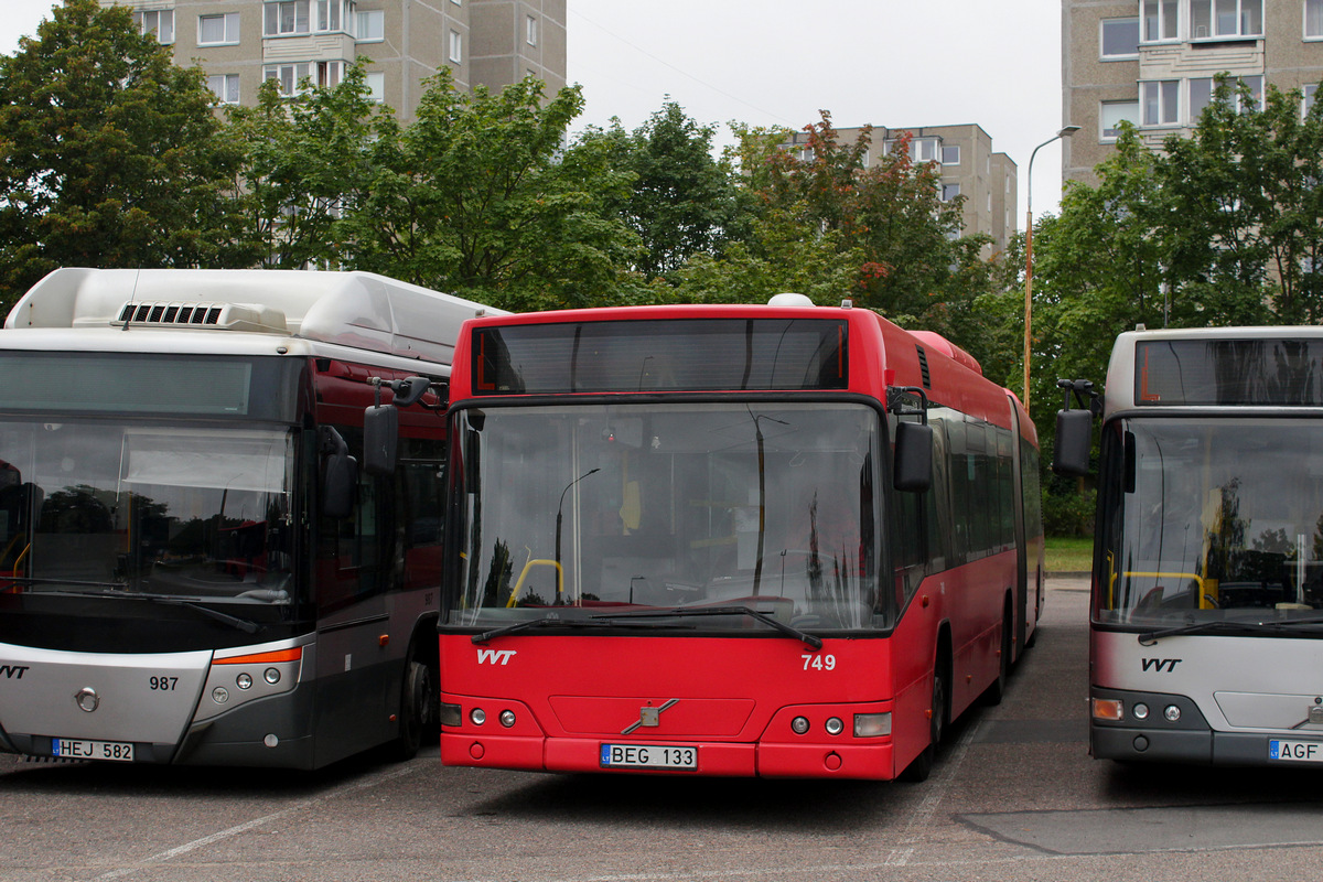 Литва, Volvo 7700A № 749