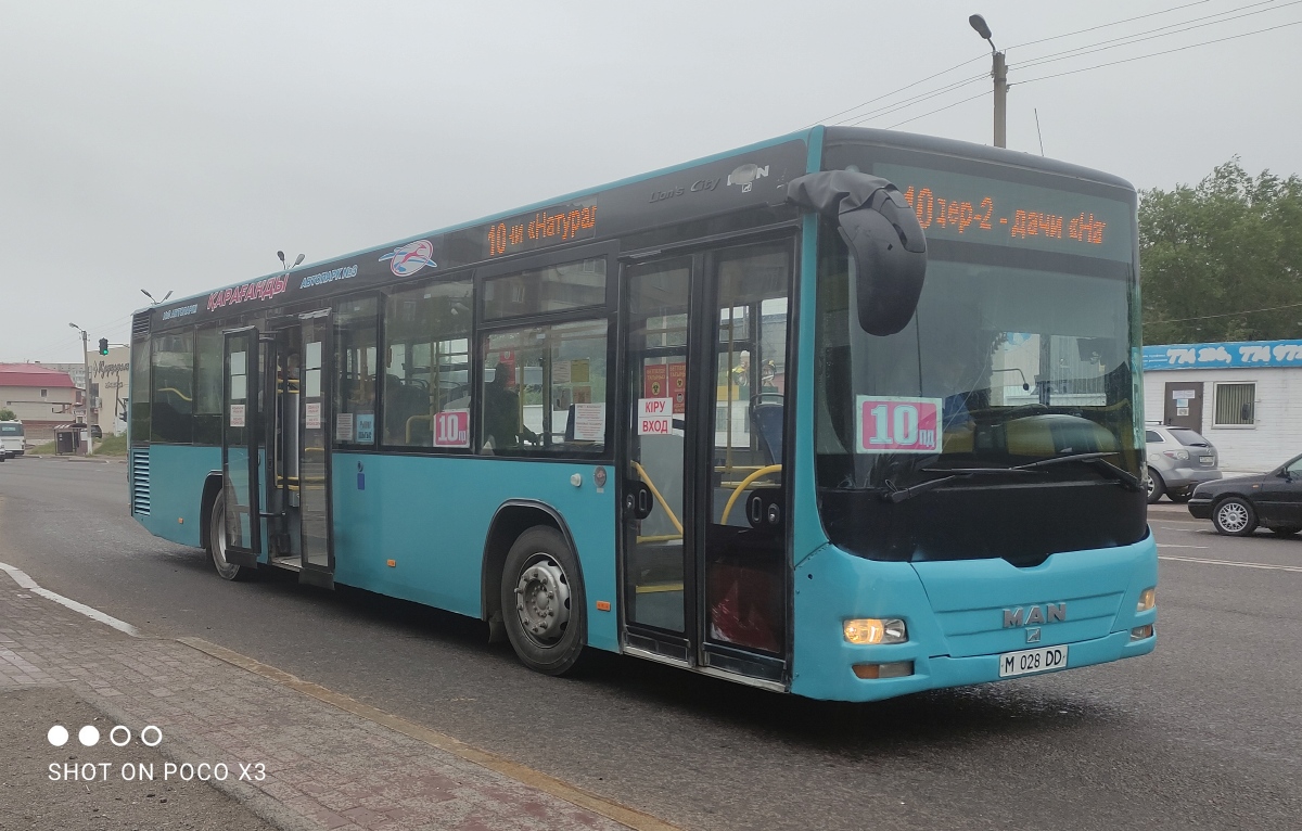 Карагандинская область, MAN A78 Lion's City LE EL283 № M 028 DD