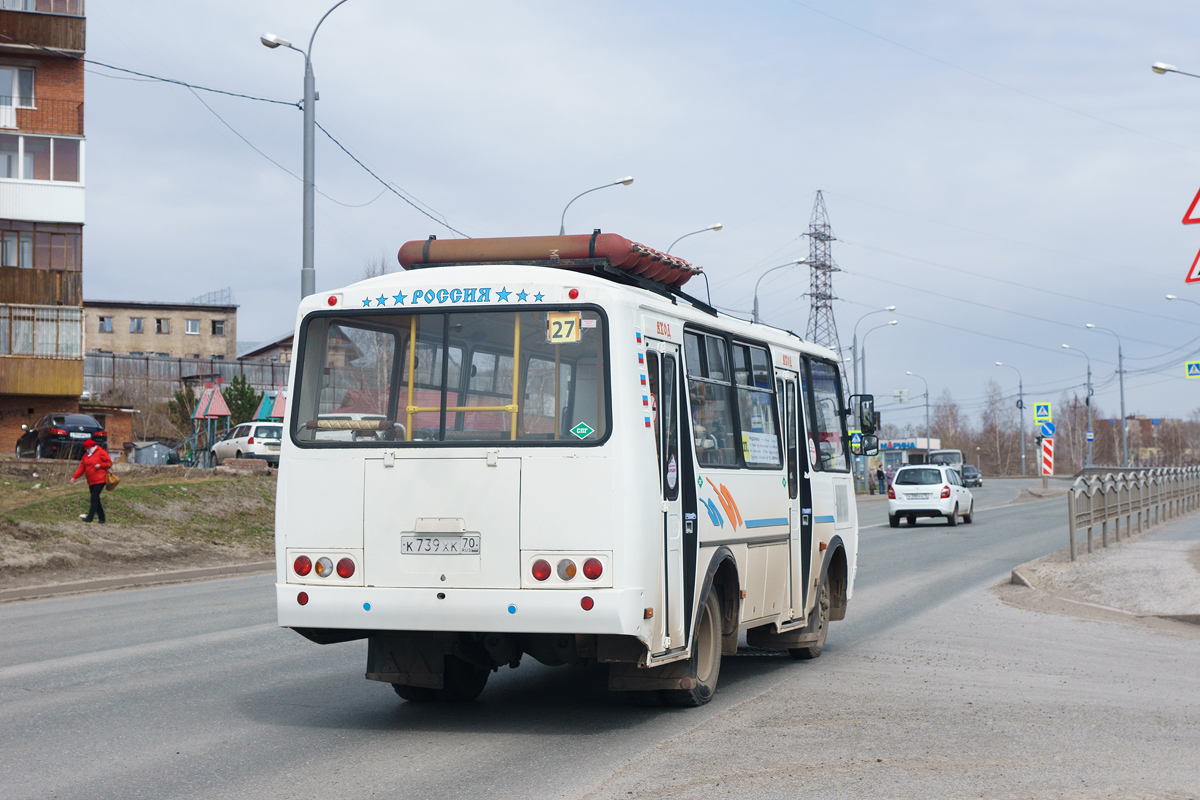 Tomsko sritis, PAZ-32054 Nr. К 739 ХК 70