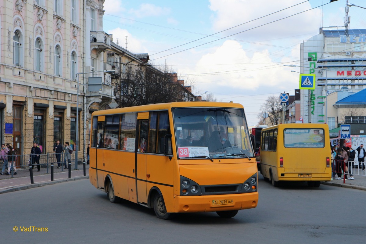 Ивано-Франковская область, I-VAN A07A1-60 № AT 1831 AA