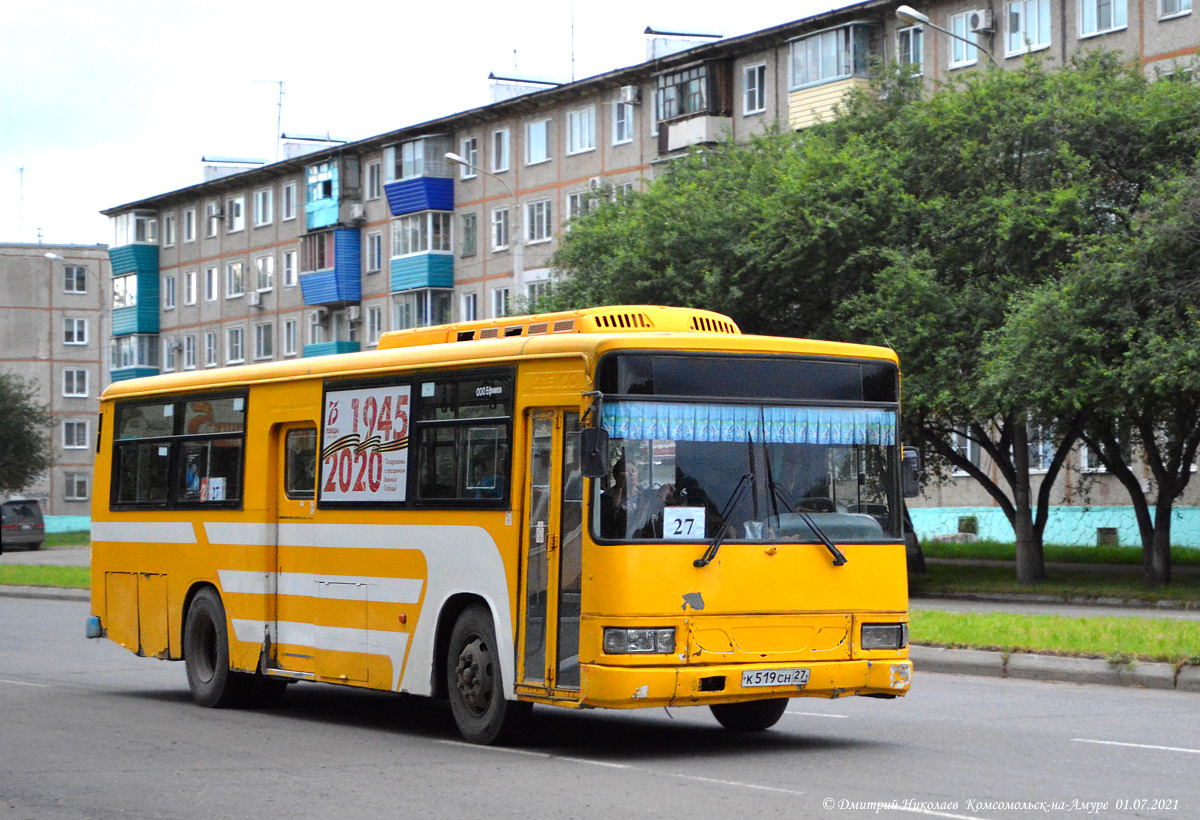 Хабаровский край, Daewoo BS106 Royal City (Busan) № К 519 СН 27 Хабаровский край, Daewoo BS106 Royal City (Busan) № К 519 СН 27