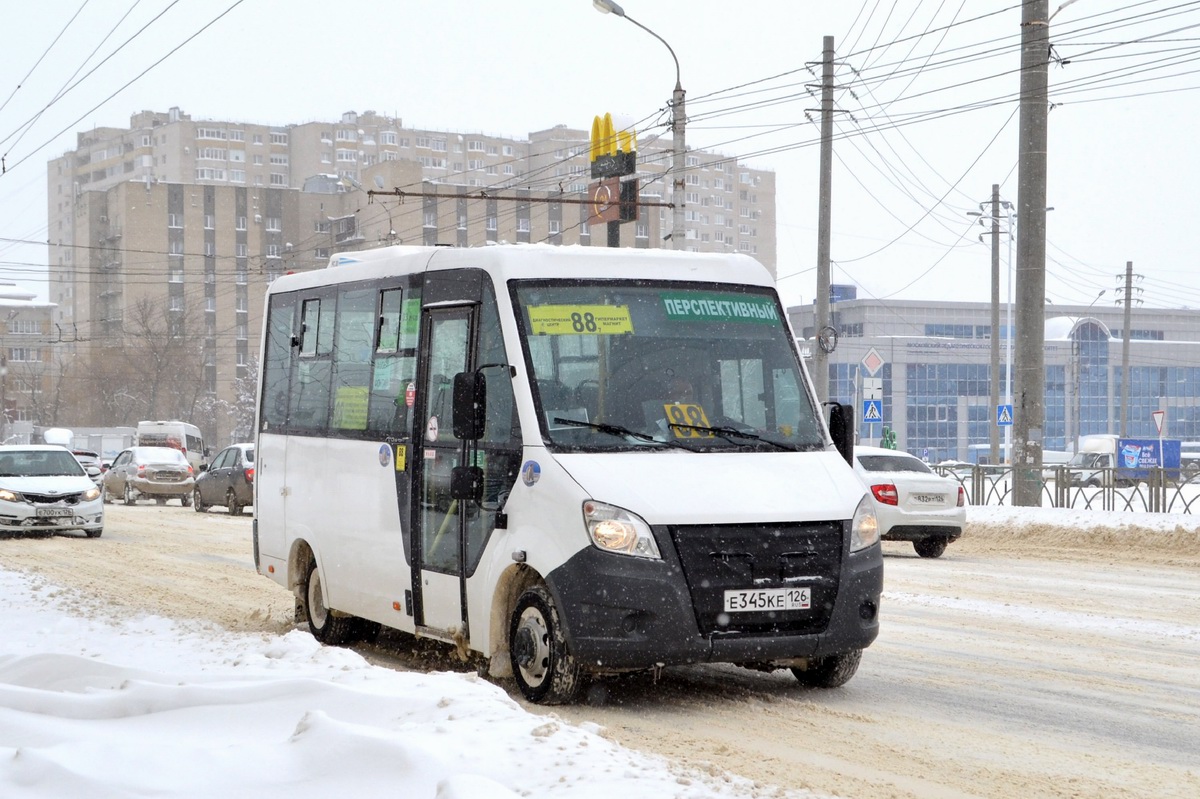 Ставропольский край, ГАЗ-A64R42 Next № Е 345 КЕ 126