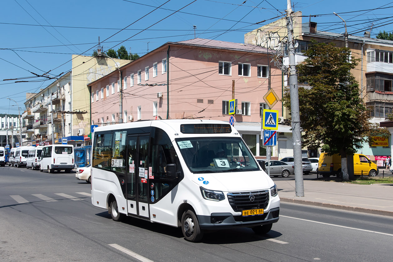 Саратовская область, ГАЗ-A68R52 City № ВЕ 021 64