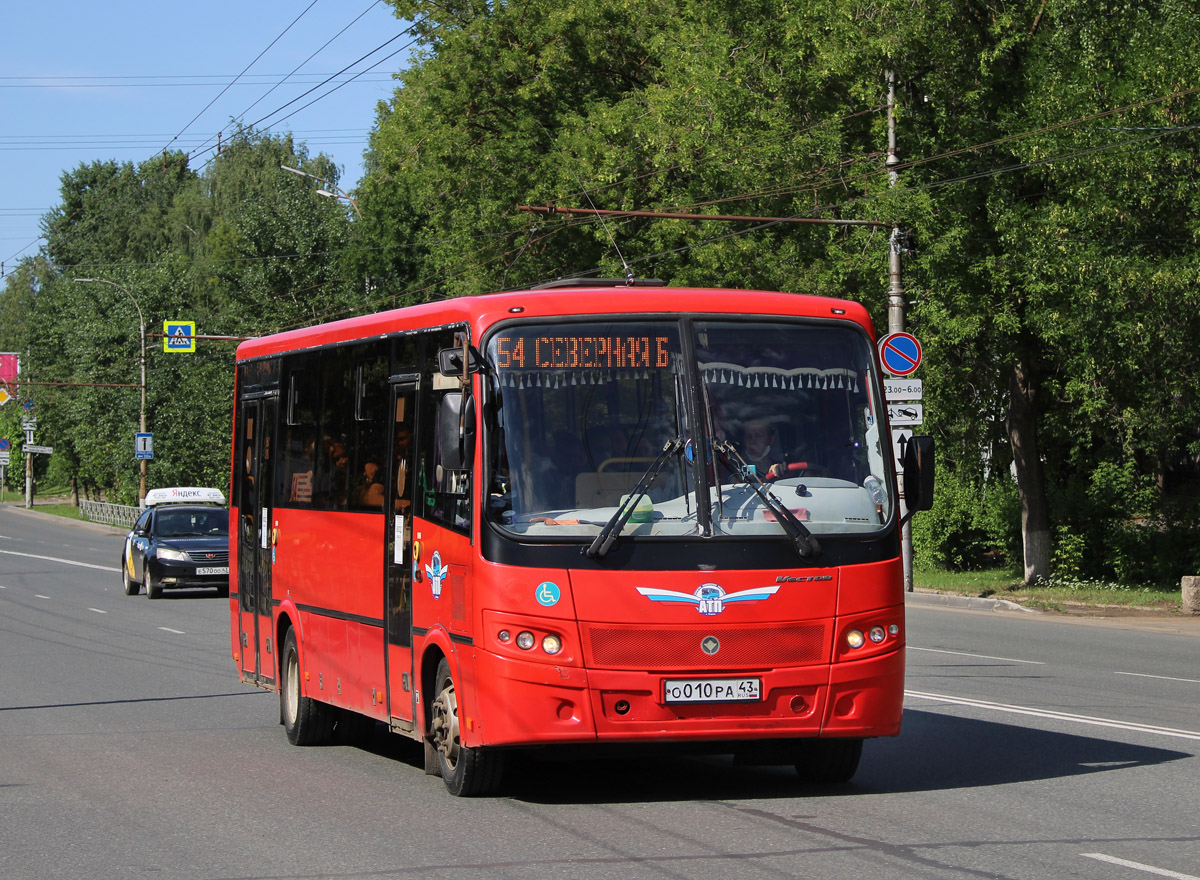 Кировская область, ПАЗ-320414-05 "Вектор" (1-2) № О 010 РА 43 Кировская область, ПАЗ-320414-05 "Вектор" (1-2) № О 010 РА 43