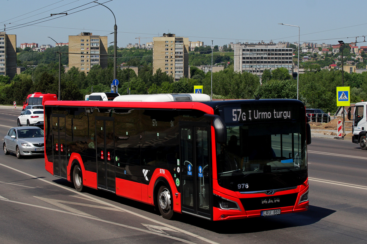 Lithuania, MAN 12C Lion's City 12 NL330 EfficientHybrid # 976