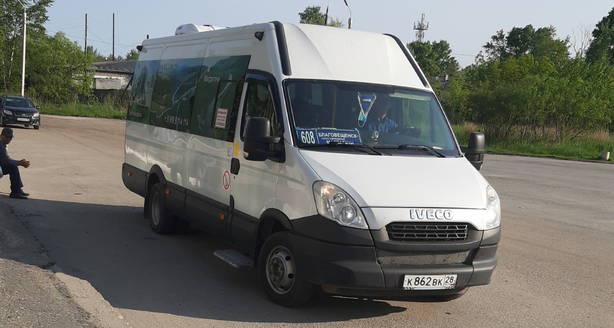 Амурская область, Нижегородец-2227UU (IVECO Daily) № К 862 ВК 28